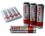 Batteries 4600mAh, size AA